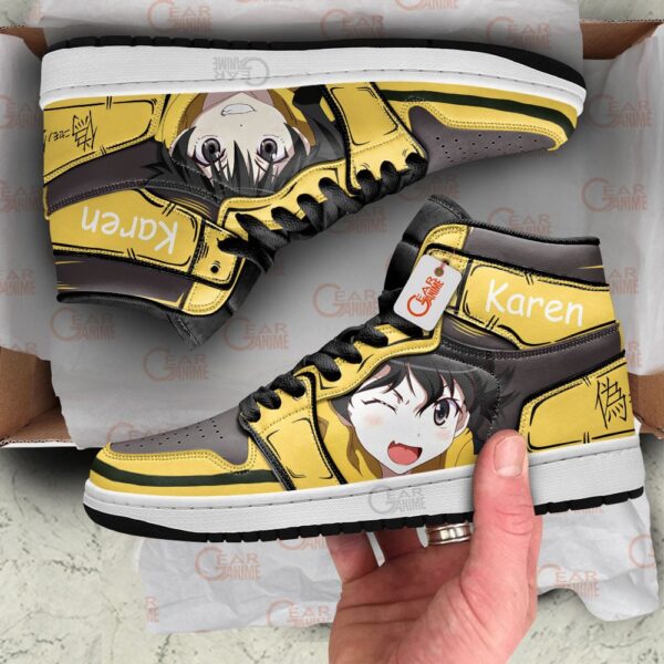 Baskets montantes Air Jordan Karen Araragi – Chaussures montantes Nisemonogatari – Image 3