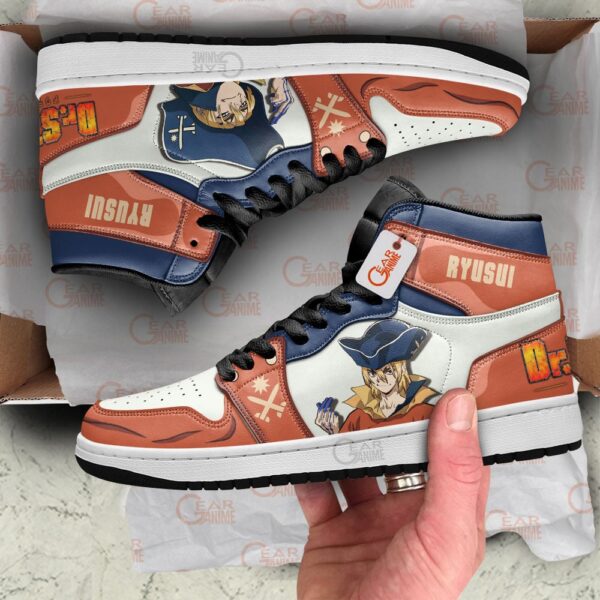 Baskets montantes Air Jordan Ryusui Nanami – Chaussures montantes Dr. Stone – Image 3