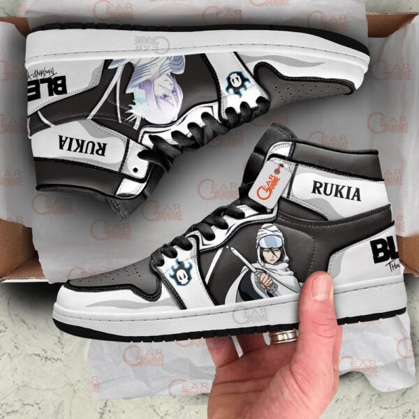 Baskets montantes Air Jordan Rukia Kuchiki – Chaussures montantes Bleach – Image 3
