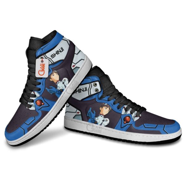 Baskets montantes Air Jordan Shinji Ikari – Chaussures montantes Evangelion – Image 4