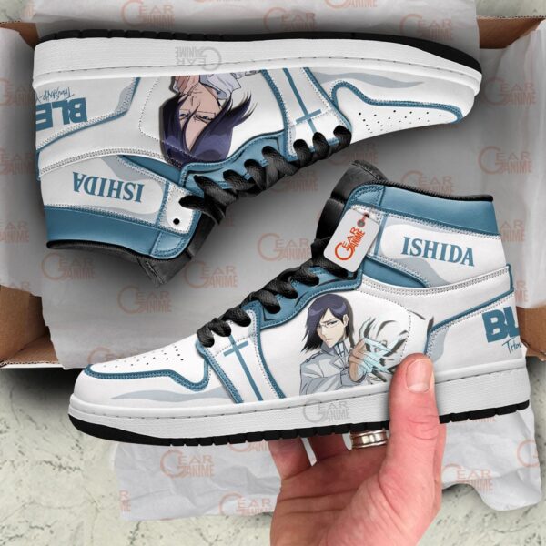 Baskets montantes Air Jordan Uryū Ishida – Chaussures montantes Bleach – Image 3
