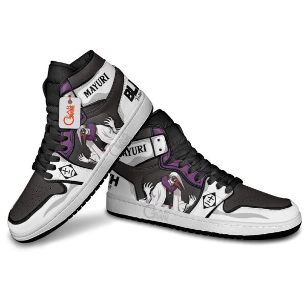 Baskets montantes Air Jordan Mayuri Kurotsuchi – Chaussures montantes Bleach – Image 4