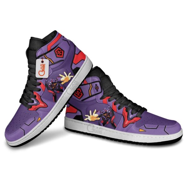 Baskets montantes Air Jordan Unit-01 (Awakened) – Chaussures montantes Evangelion – Image 4