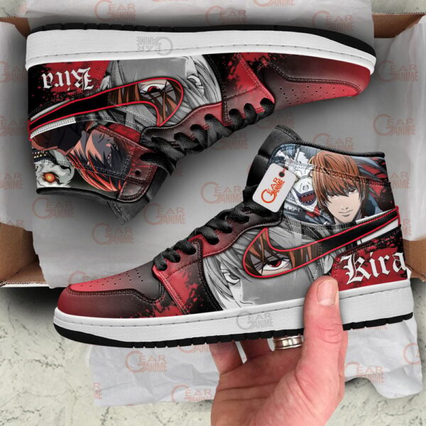 Baskets montantes Air Jordan Light Yagami – Chaussures montantes Death Note – Image 3