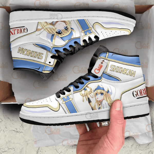 Baskets montantes Air Jordan Onna Shinkan – Chaussures montantes Goblin Slayer – Image 3