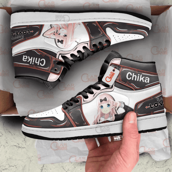 Baskets montantes Air Jordan Chika Fujiwara – Chaussures montantes Kaguya-sama: Love is War – Image 3