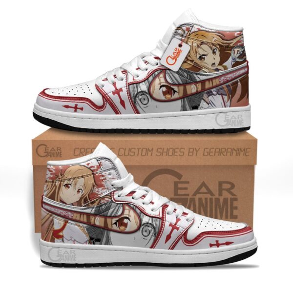 Baskets montantes Air Jordan Asuna – Chaussures montantes Sword Art Online – Image 2