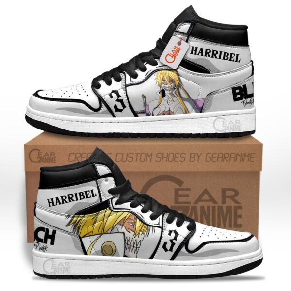 Baskets montantes Air Jordan Tier Harribel – Chaussures montantes Bleach – Image 2