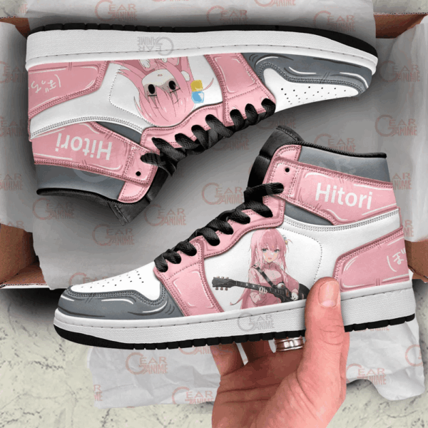 Baskets montantes Air Jordan Hitori Gotō – Chaussures montantes Bocchi the Rock! – Image 3