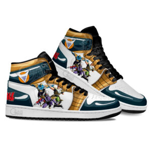 Baskets montantes Air Jordan Ginyu Force – Chaussures montantes Dragon Ball Z