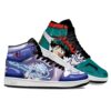 Baskets montantes Air Jordan Izuku Midoriya et Killua – Chaussures montantes Cross Anime