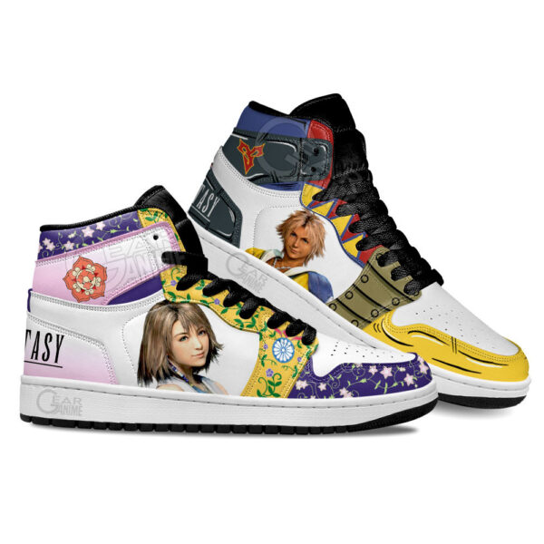 Baskets montantes Air Jordan Tidus et Yuna – Chaussures montantes Final Fantasy