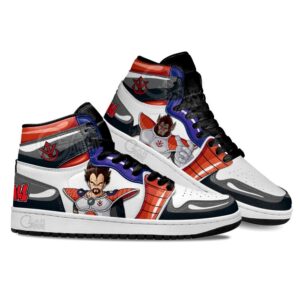Baskets montantes Air Jordan King Vegeta – Chaussures montantes Dragon Ball Z