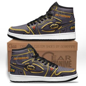 Baskets montantes Air Jordan Alphamon – Chaussures montantes Digimon