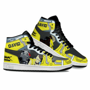 Baskets montantes Air Jordan David Martinez – Chaussures montantes Cyberpunk: Edgerunners