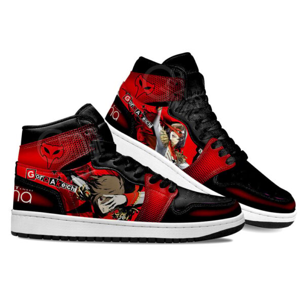 Baskets montantes Air Jordan Goro Akechi – Chaussures montantes Persona