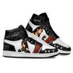 Baskets montantes Air Jordan Tifa Lockhart – Chaussures montantes Final Fantasy