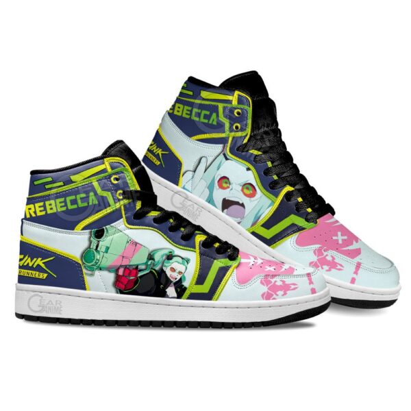 Baskets montantes Air Jordan Rebecca – Chaussures montantes Cyberpunk Edgerunners