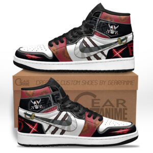 Baskets montantes Air Jordan Shanks Red – Chaussures montantes One Piece