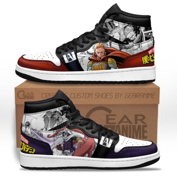 Baskets montantes Air Jordan Lemillion & Suneater – Chaussures montantes My Hero Academia