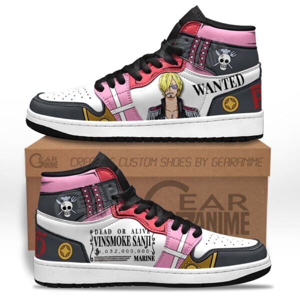 Baskets montantes Air Jordan Sanji – Chaussures montantes One Piece
