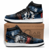 Baskets montantes Air Jordan Nu Gundam – Chaussures montantes Gundam
