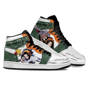 Baskets montantes Air Jordan Asakura Yoh – Chaussures montantes Shaman King
