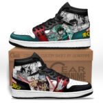 Baskets montantes Air Jordan Deku & Tomura – Chaussures montantes My Hero Academia