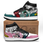 Baskets montantes Air Jordan Deku & Ochako – Chaussures montantes My Hero Academia