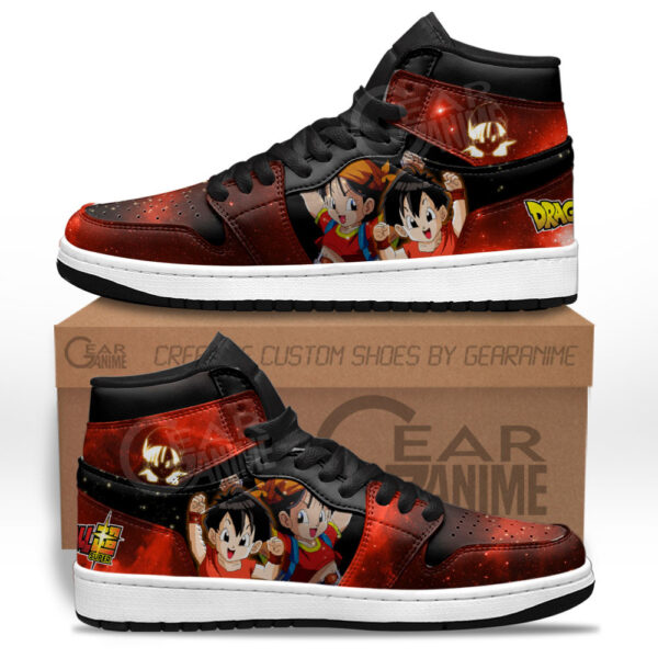 Baskets montantes Air Jordan Madara Uchiha – Chaussures montantes Naruto