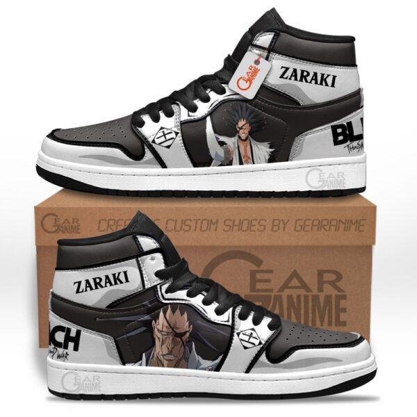 Baskets montantes Air Jordan Kenpachi Zaraki – Chaussures montantes Bleach – Image 2