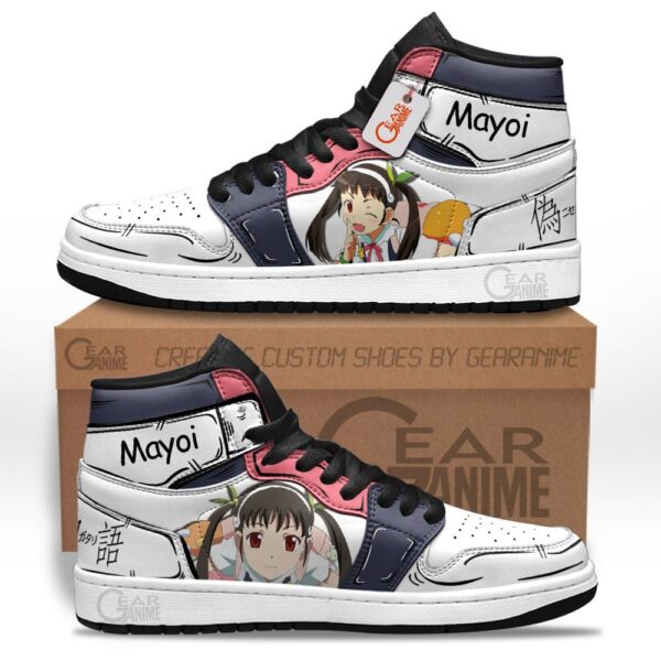 Baskets montantes Air Jordan Mayoi Hachikuji – Chaussures montantes Nisemonogatari – Image 2