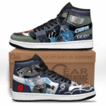 Baskets montantes Air Jordan Kakashi Hatake – Chaussures montantes Naruto