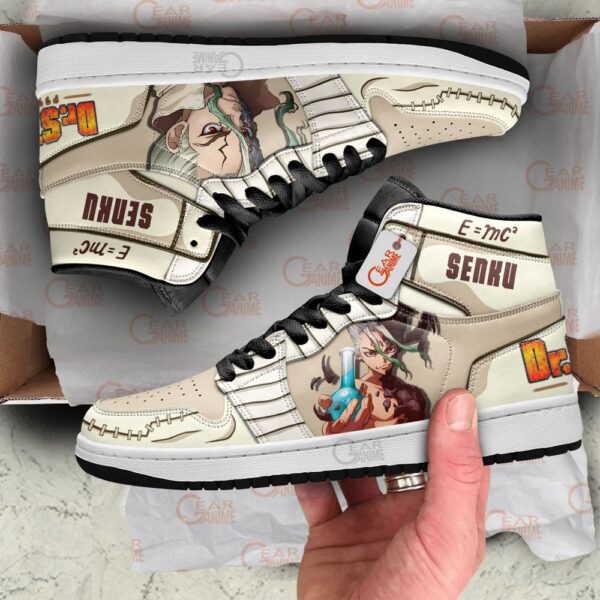 Baskets montantes Air Jordan Senku Ishigami – Chaussures montantes Dr. Stone – Image 3