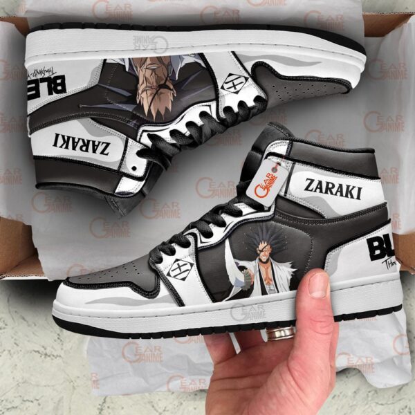 Baskets montantes Air Jordan Kenpachi Zaraki – Chaussures montantes Bleach – Image 3