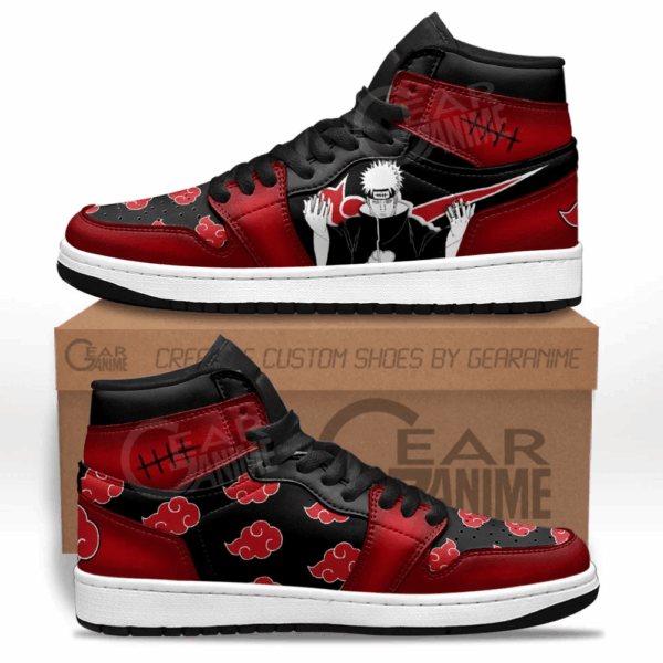 Baskets montantes Air Jordan Pain – Chaussures montantes Naruto