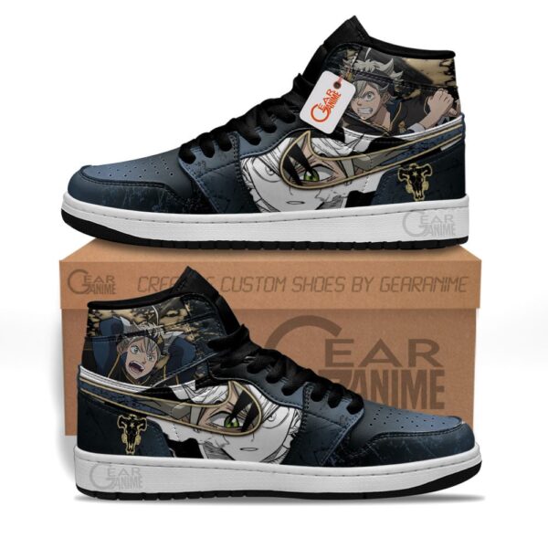 Baskets montantes Air Jordan Asta – Chaussures montantes Black Clover – Image 2