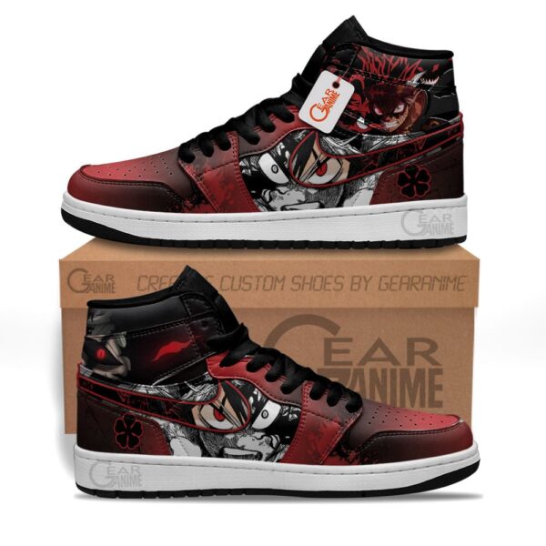 Baskets montantes Air Jordan Asta (Forme démoniaque) – Chaussures montantes Black Clover – Image 2