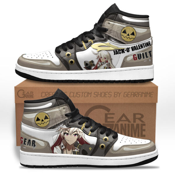 Baskets montantes Air Jordan Jack-O' Valentine – Chaussures montantes Guilty Gear