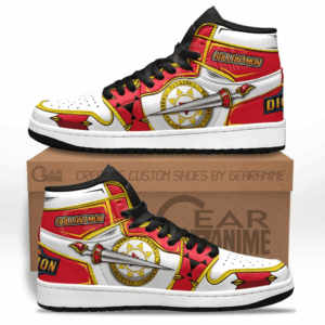 Baskets montantes Air Jordan Gallantmon – Chaussures montantes Digimon