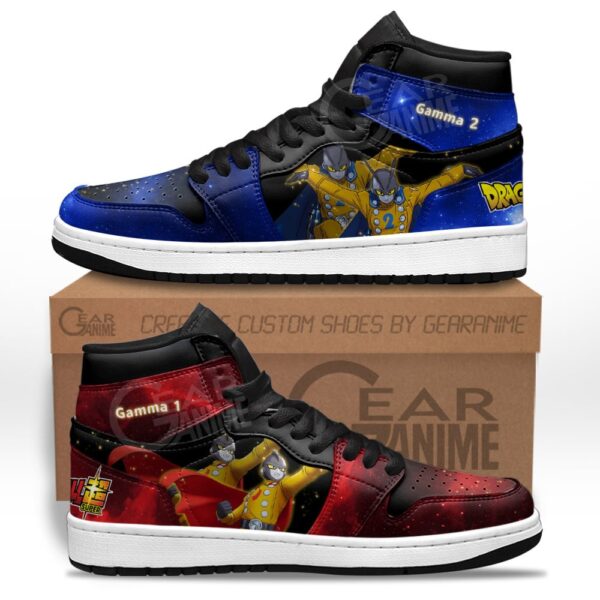 Baskets montantes Air Jordan Gamma 1 et Gamma 2 – Chaussures montantes Dragon Ball Super