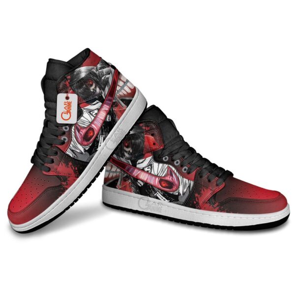 Baskets montantes Air Jordan Ken Kaneki – Chaussures montantes Tokyo Ghoul – Image 4