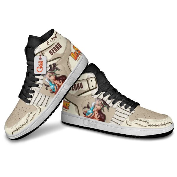 Baskets montantes Air Jordan Senku Ishigami – Chaussures montantes Dr. Stone – Image 4