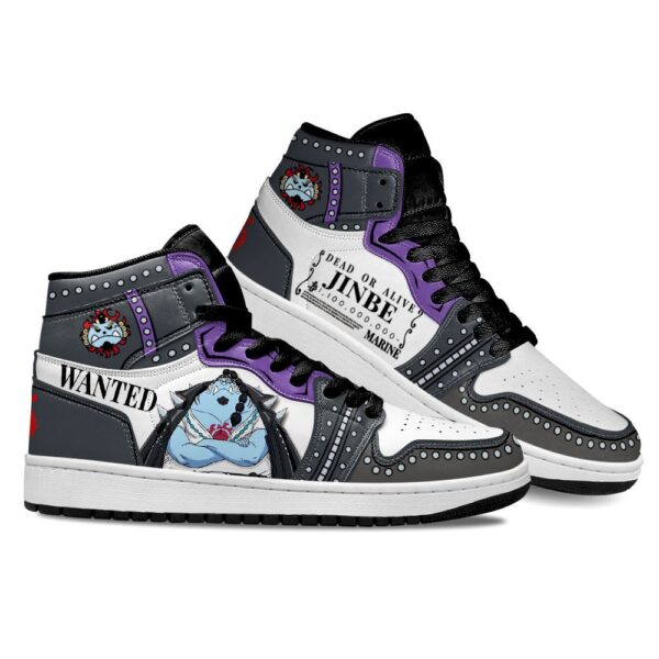 Baskets montantes Air Jordan Jinbe – Chaussures montantes One Piece Red