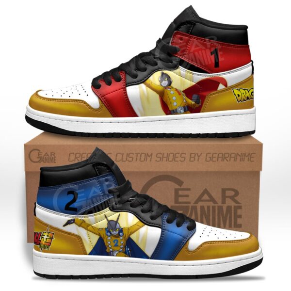 Baskets montantes Air Jordan Gamma 1 et Gamma 2 – Chaussures montantes Dragon Ball Super