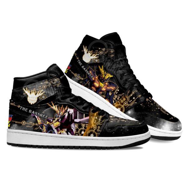 Baskets montantes Air Jordan Banshee – Chaussures montantes Mobile Suit Gundam