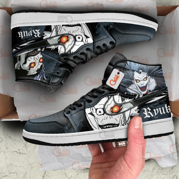 Baskets montantes Air Jordan Ryuk – Chaussures montantes Death Note – Image 3
