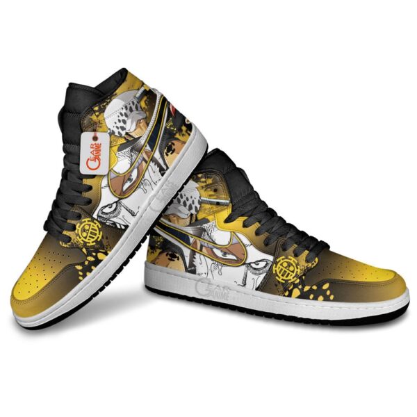 Baskets montantes Air Jordan Trafalgar Law – Chaussures montantes One Piece – Image 4