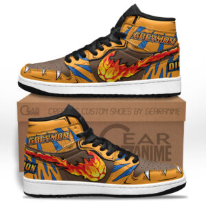 Baskets montantes Air Jordan Greymon – Chaussures montantes Digimon