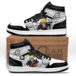 Baskets montantes Air Jordan Naruto Uzumaki – Chaussures montantes Naruto